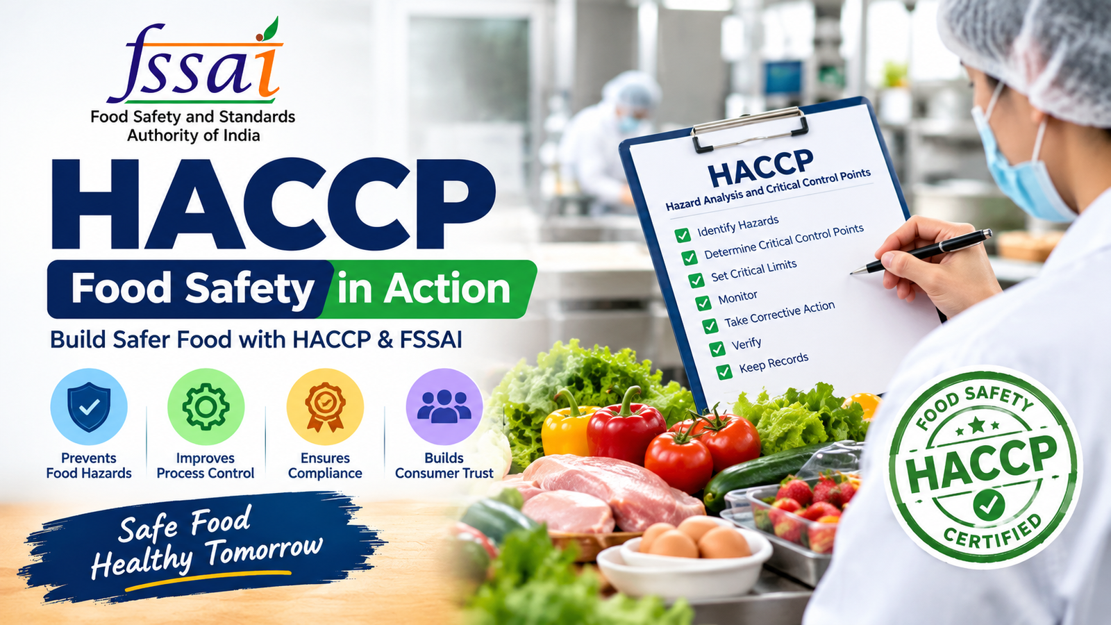 HACCP FSSAI: Complete Food Safety Management System Guide for Food Businesses
